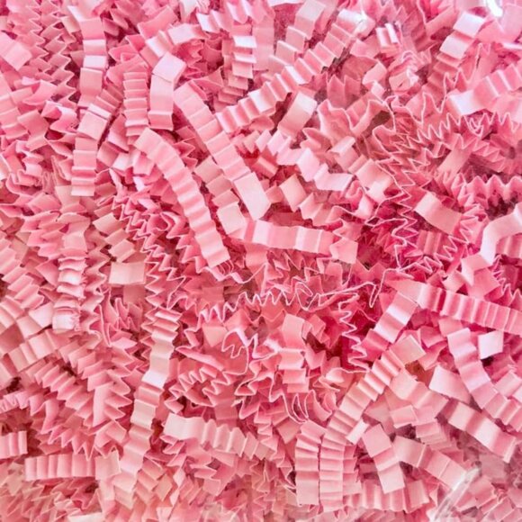 Greenii 2 LB Crinkle Cut Paper Shred Filler great Gift boxes Gift Wrap Pink - Picture 1 of 3